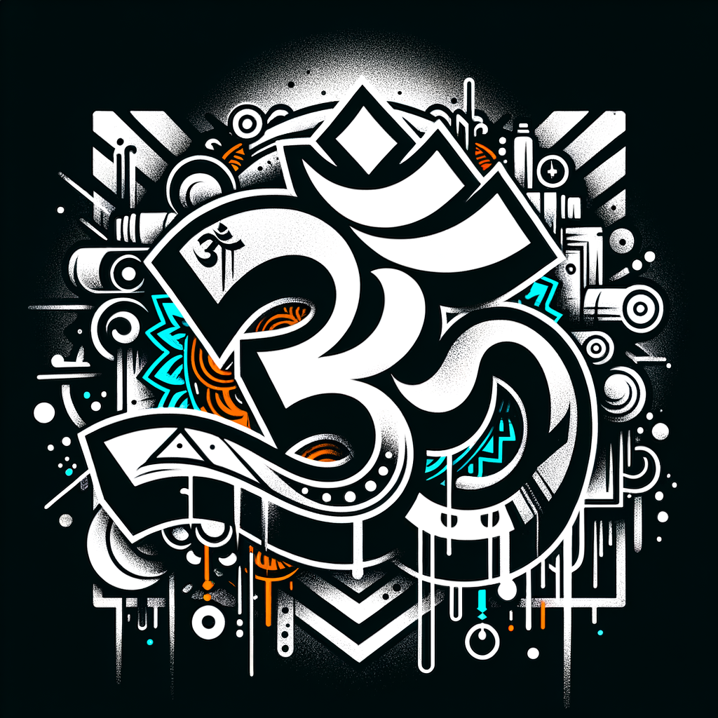 Urban Om: Graffiti Fusion Tee