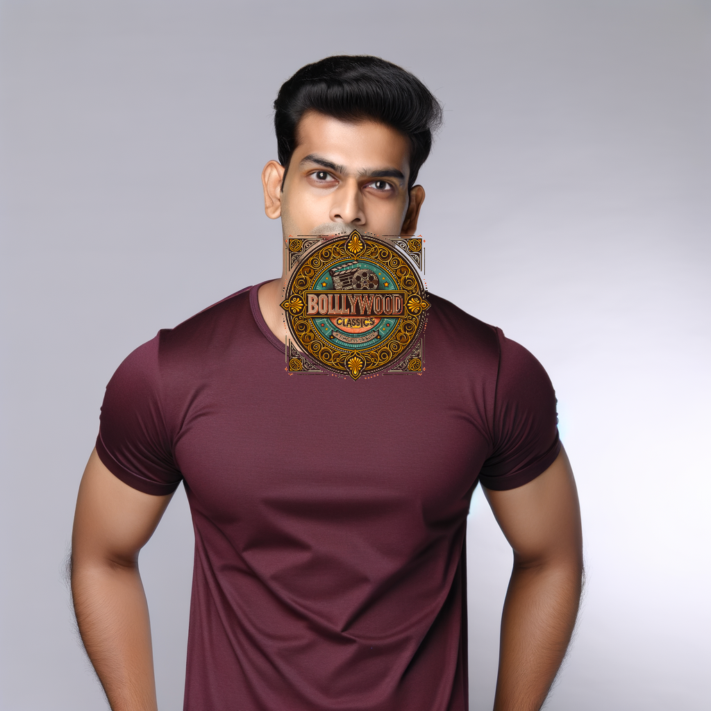 Filmy Vibes: Iconic Bollywood Dialogue T-Shirt - Image 2