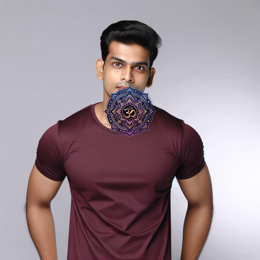 Om Bliss: Spiritual Yoga T-Shirt - Image 2